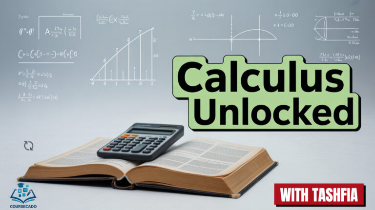Calculus Unlocked: Master Real-World Math with Tashfia Tasnim (coming soon)