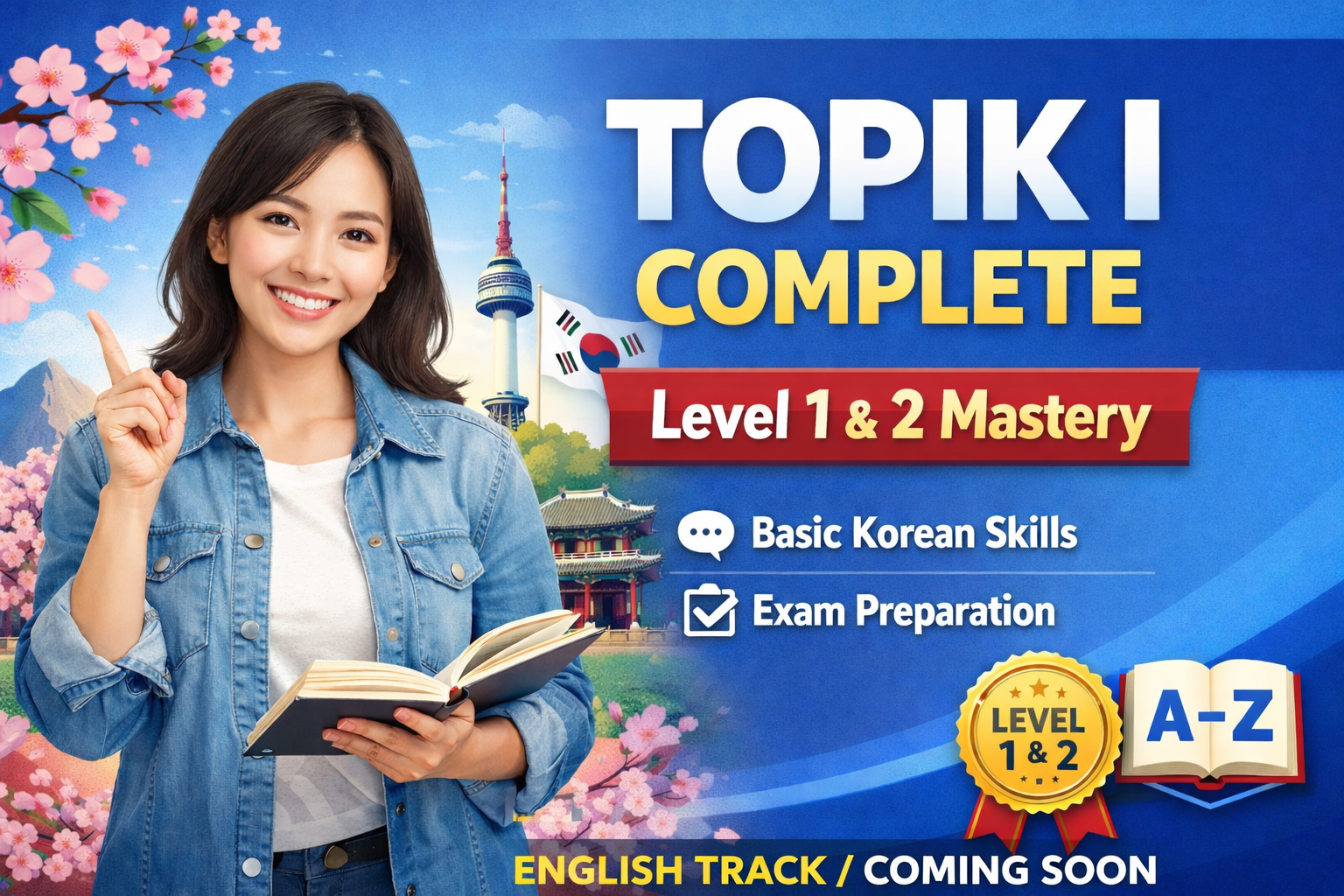 TOPIK I Complete: Level 1 & 2 Mastery
